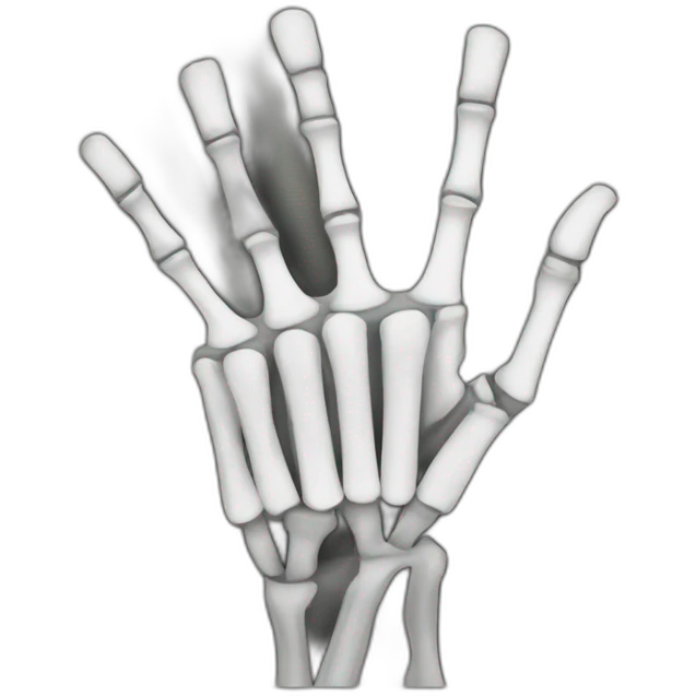 jack skellington hand emoji