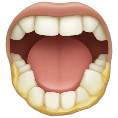 bouche fermé emoji