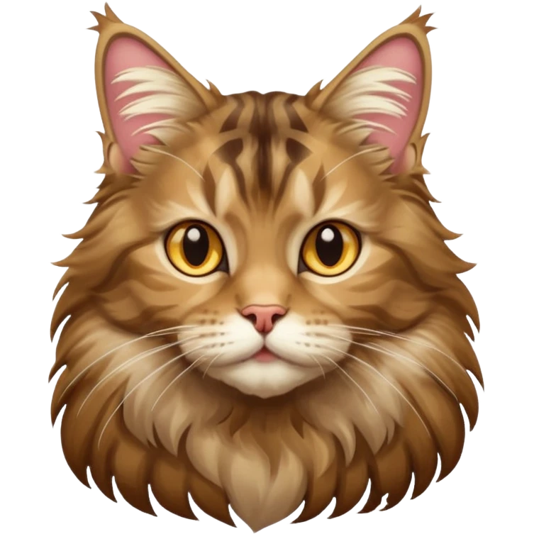Mainecoon cat emoji
