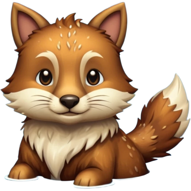 medieval animal in the lake emoji