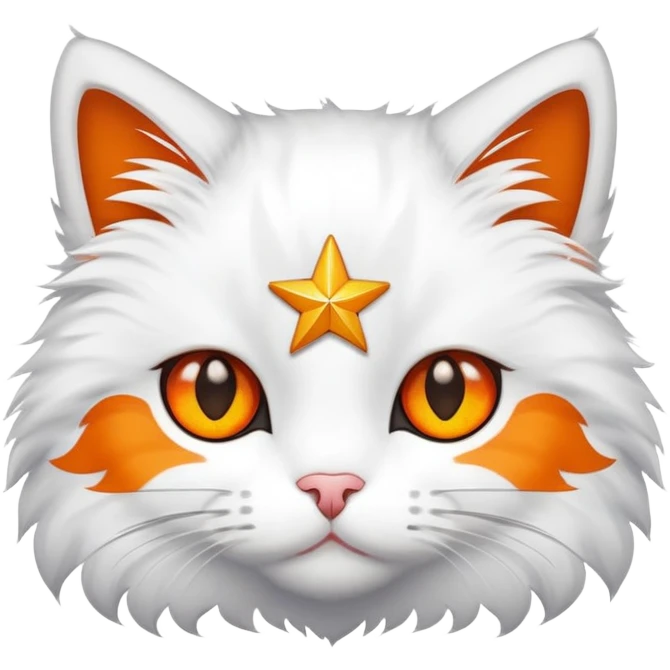 Cat with star eyes emoji