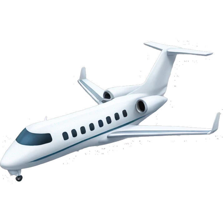 Private plane  emoji