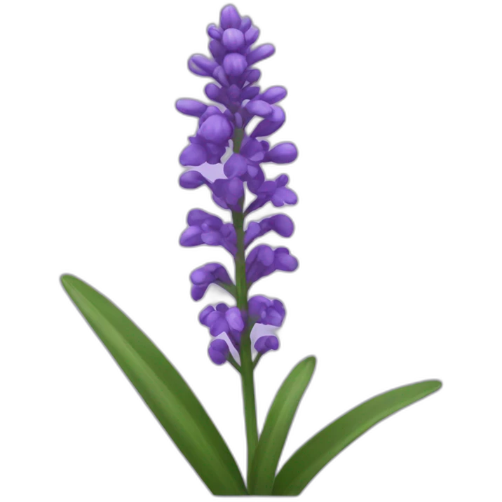 Lavander flower emoji