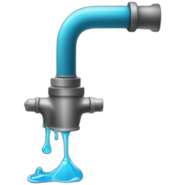 Water leak pipe drip emoji