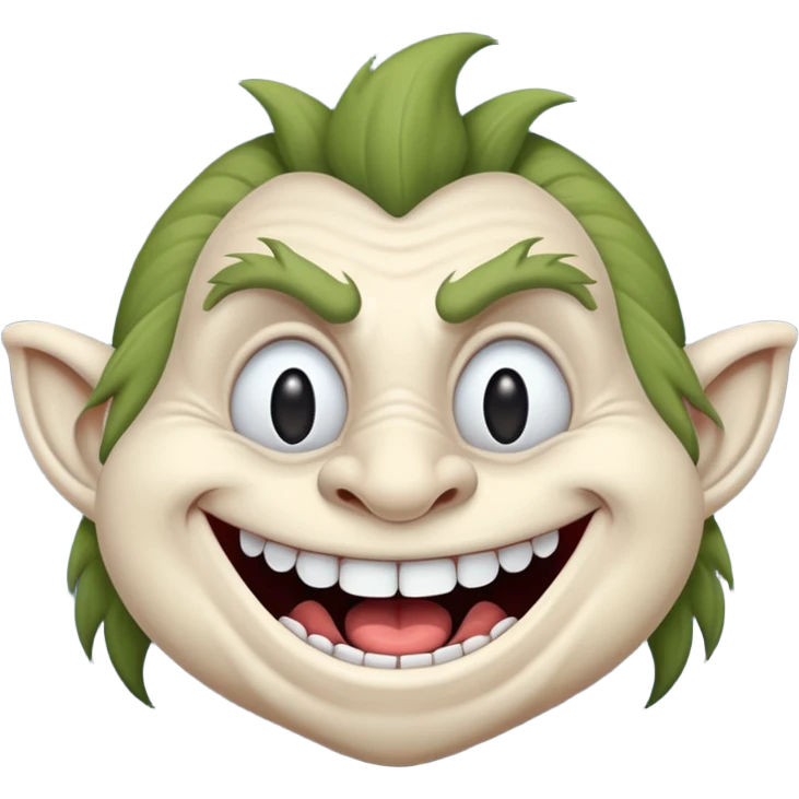 Troll face emoji