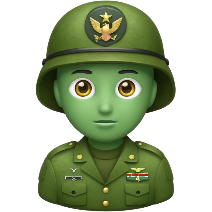 military irp green color emoji