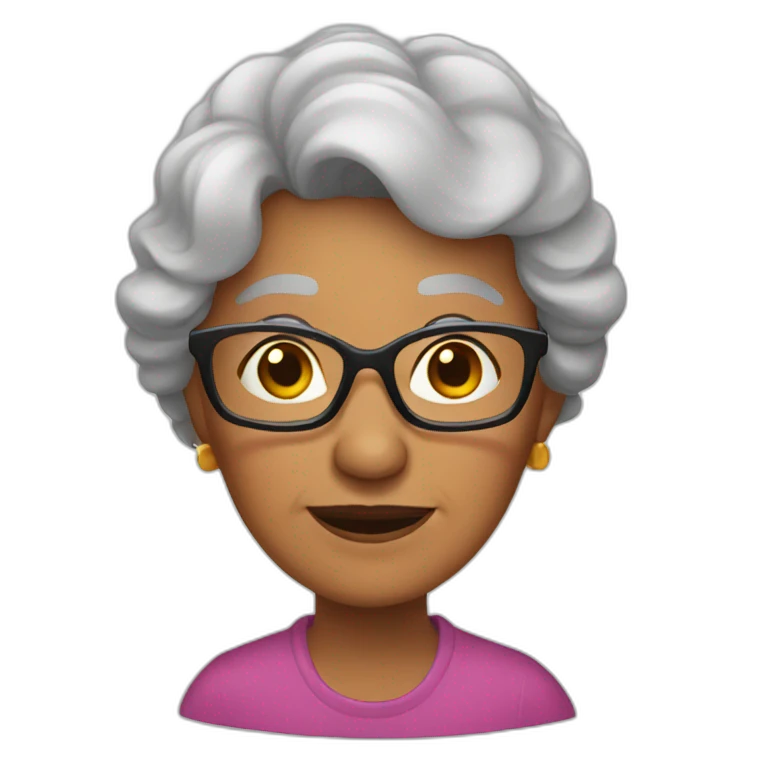 Grandma emoji