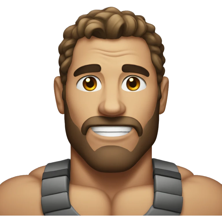 Buff man emoji