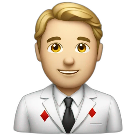 casino dealer emoji