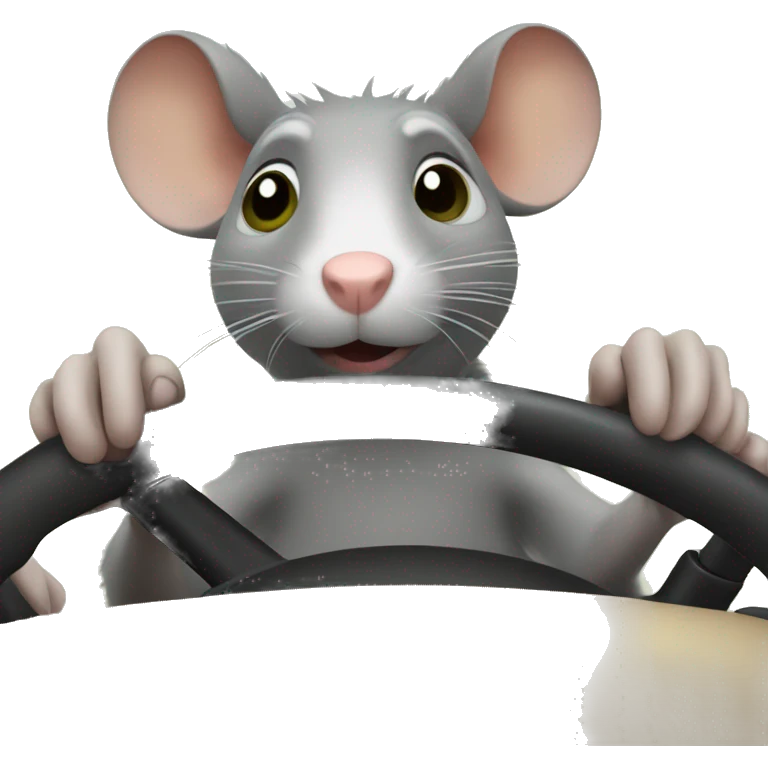 anim rat driving emoji