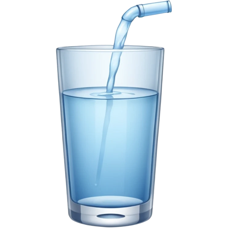 glass of water emoji