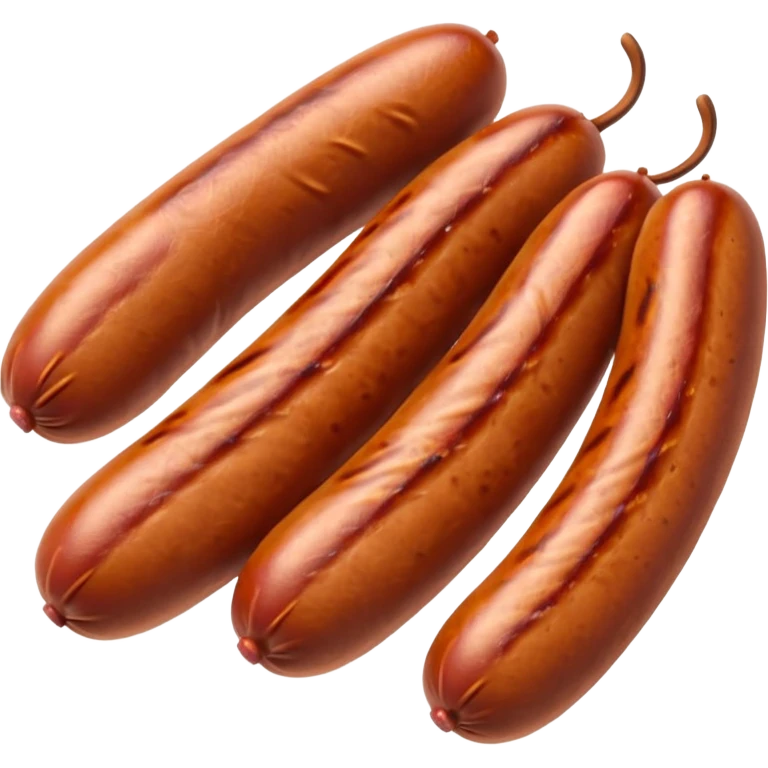 Smoked sausage emoji
