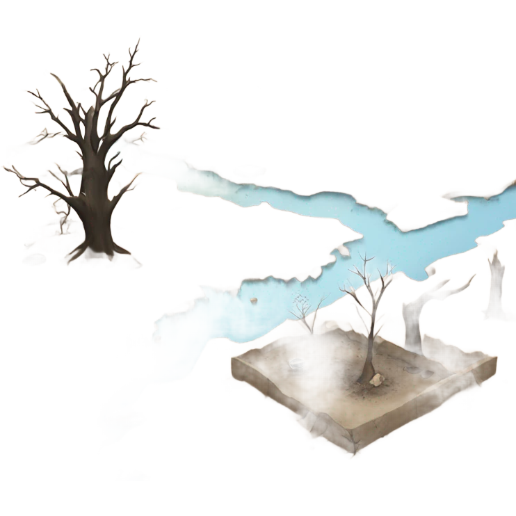 Polluted earth emoji