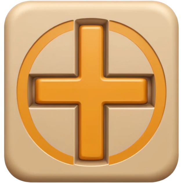 Beige hashtag symbol emoji