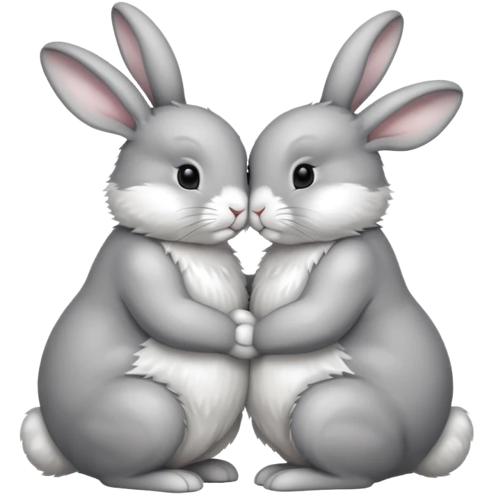 Bunny love  emoji