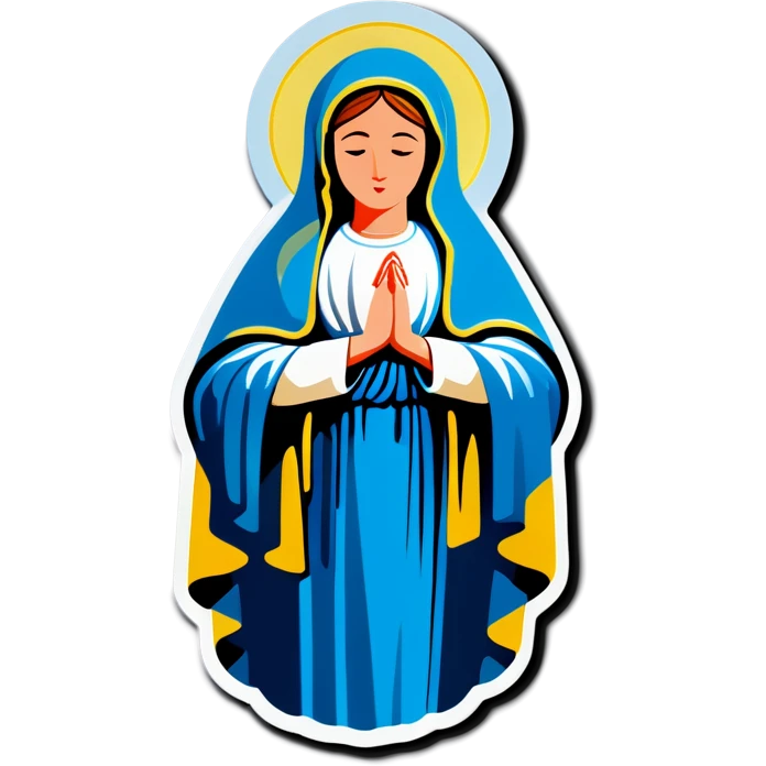 Virgin Mary, prayercandle  emoji