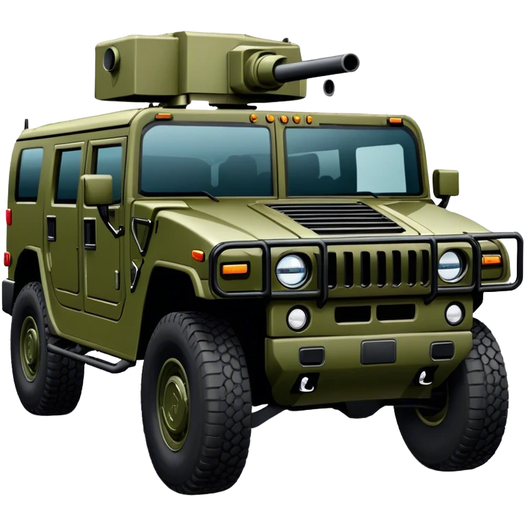 military hummer emoji