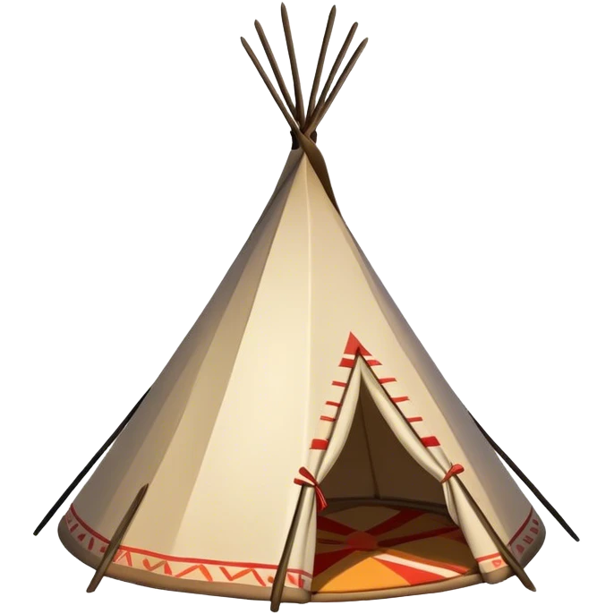 Teepee emoji