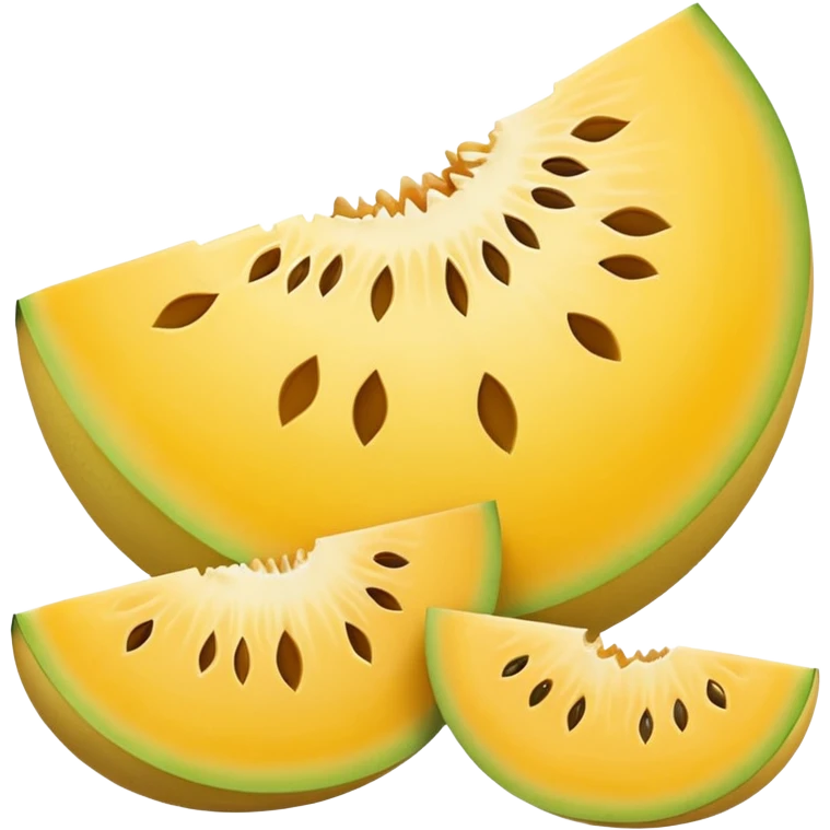 yellow melon emoji
