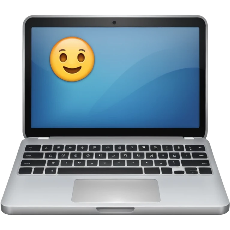 Laptop computer emoji