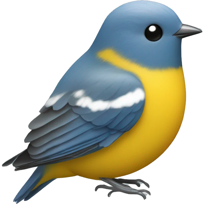 Northern Parula bird emoji