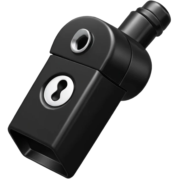 black whistle emoji