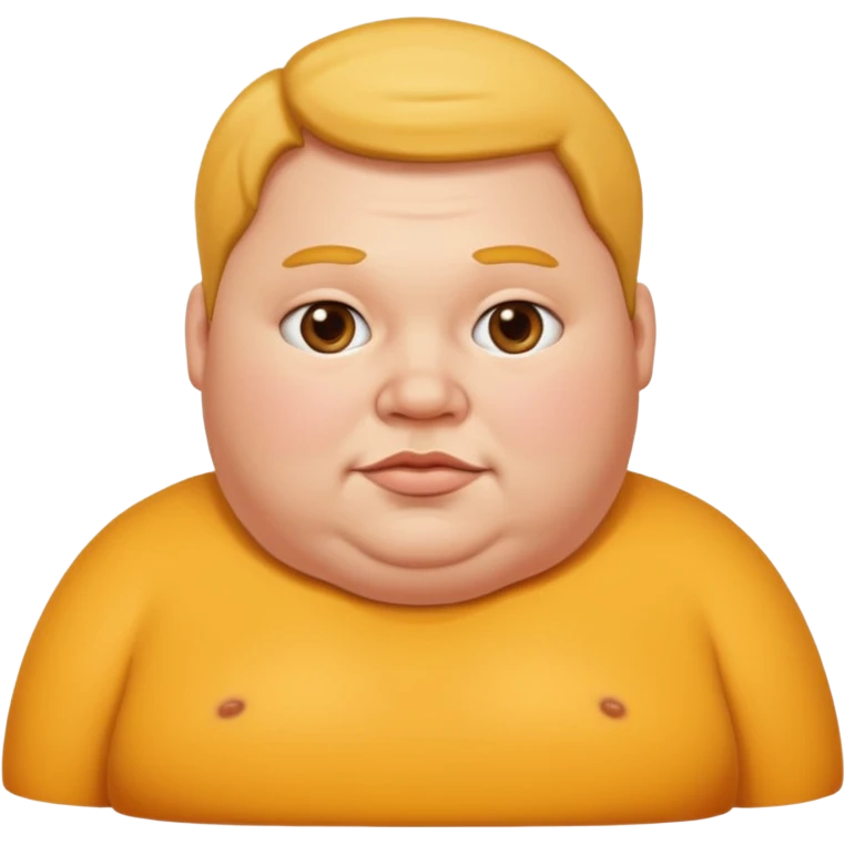 fat person emoji