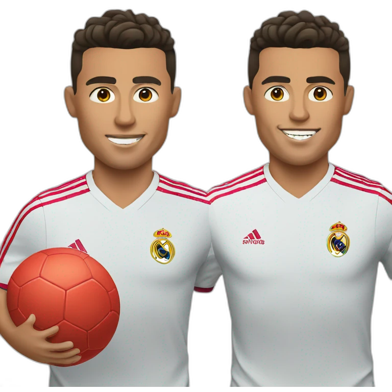Ronaldo se prend un carton rouge emoji