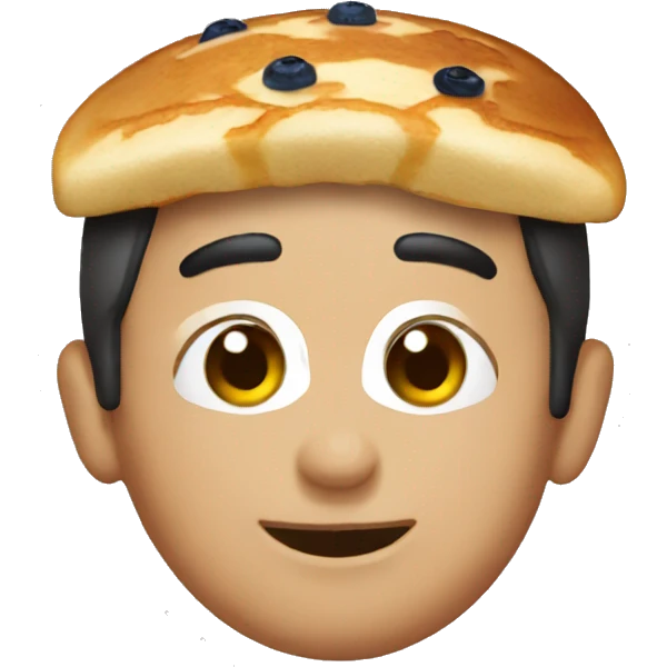 Blueberry pancakes  emoji