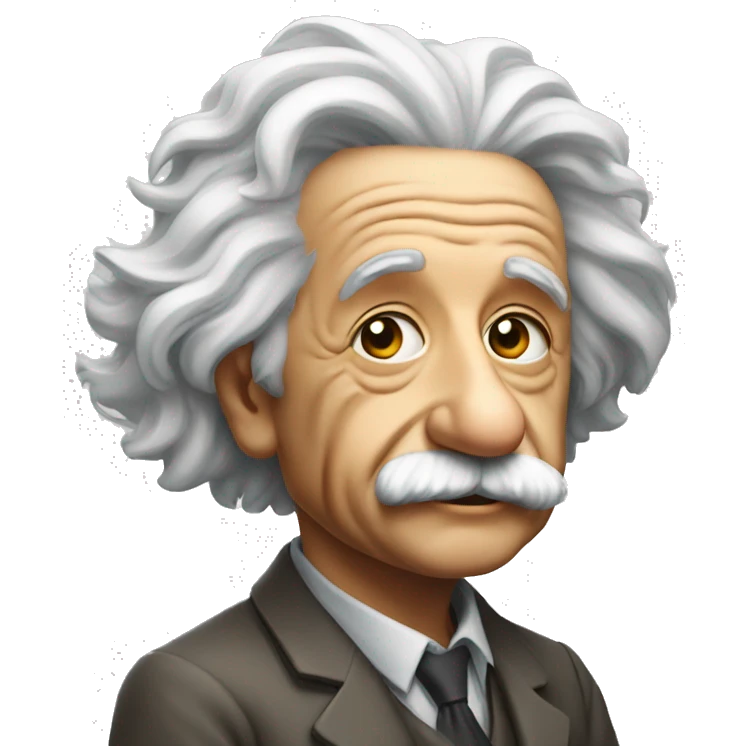 Albert Einstein emoji