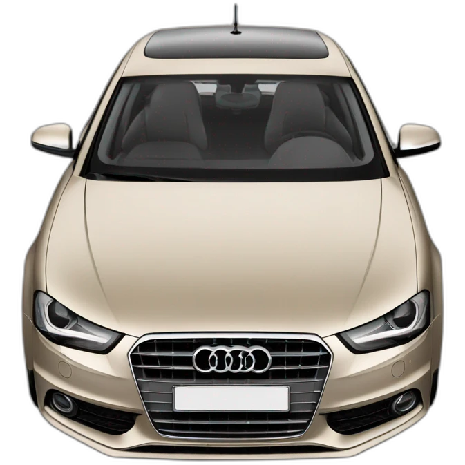 Audi A4 b8 couleur champagne emoji