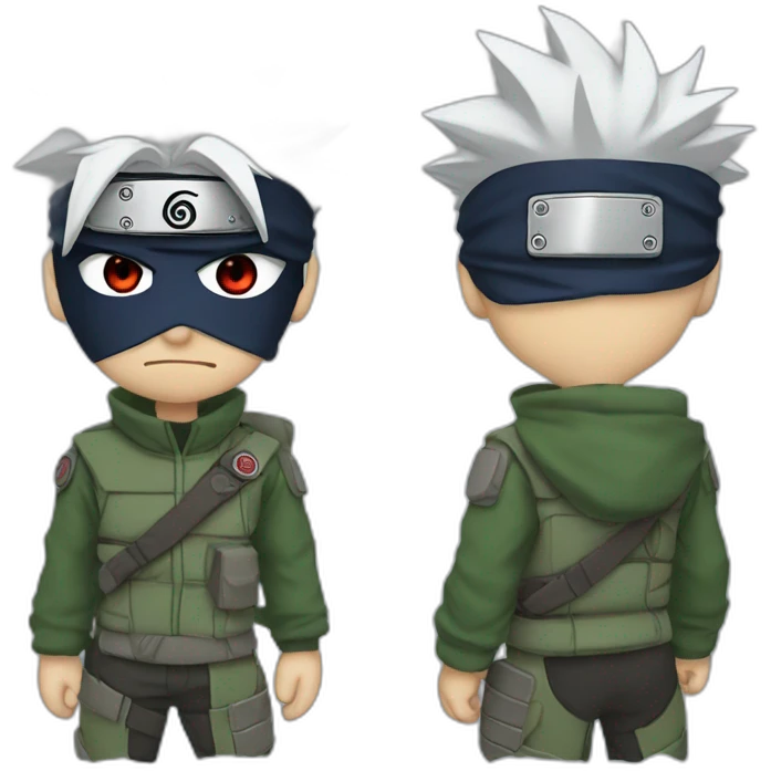 Kakashi en Sharingan emoji
