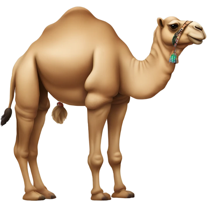 Camel and a big toe emoji
