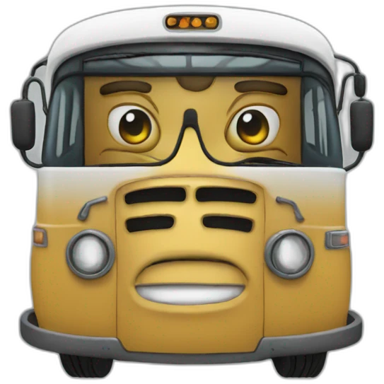 bus-man emoji
