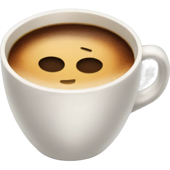 aesthetic cup of coffee emoji