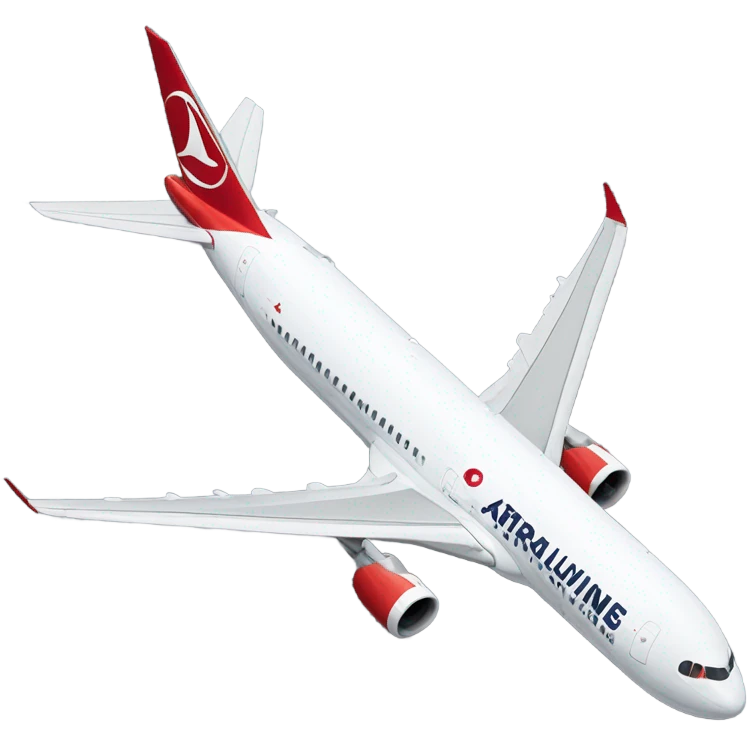 Turkish airlines plane emoji