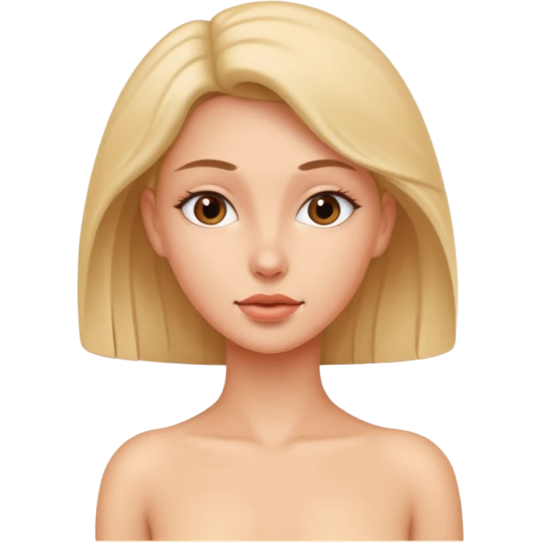 Nakid woman emoji