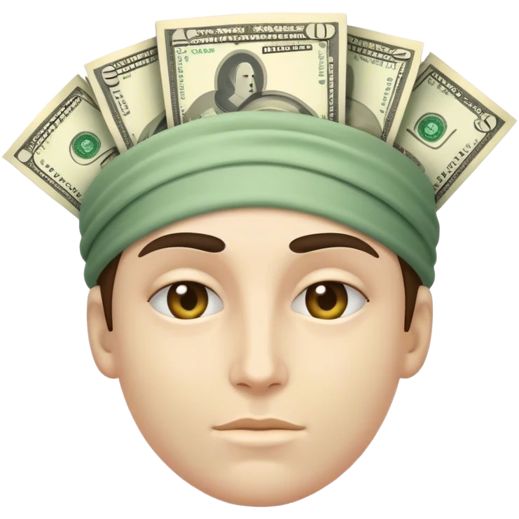 money head emoji