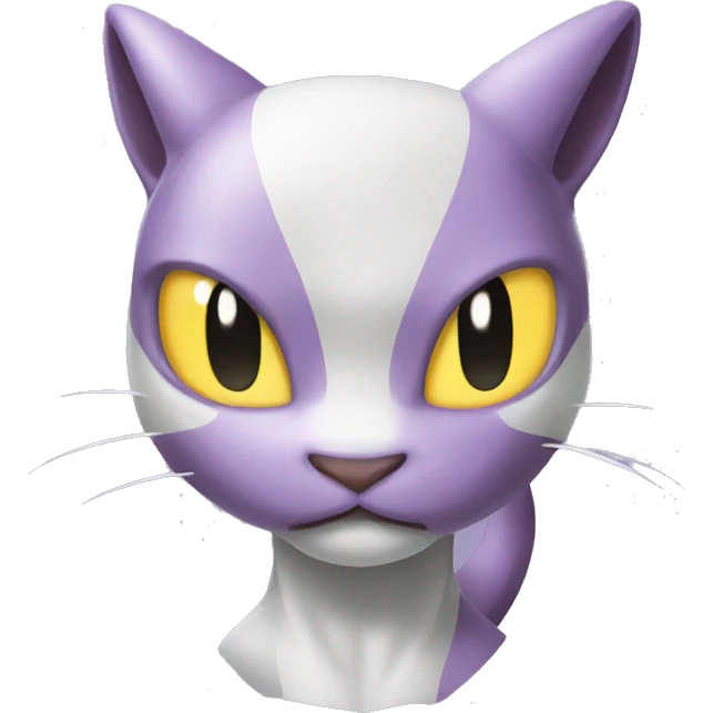 Mewtwo iOS style emoj art  emoji