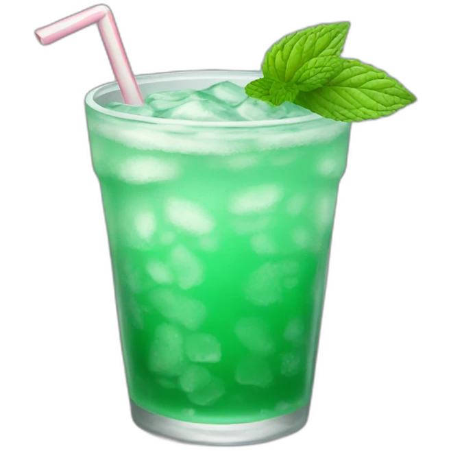 mint drink emoji
