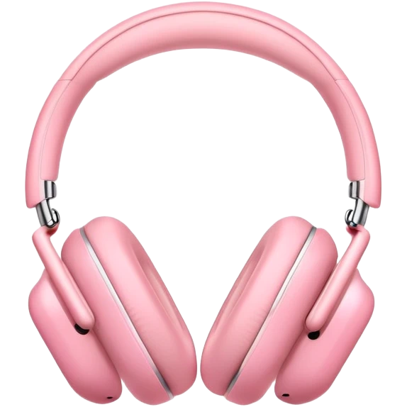 pink Apple AirPods Max headphones emoji
