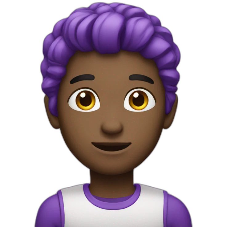 Purple emoji