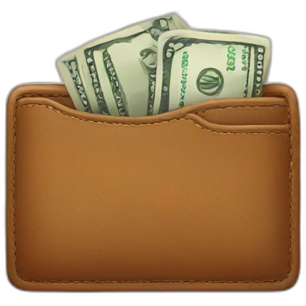 empty wallet emoji