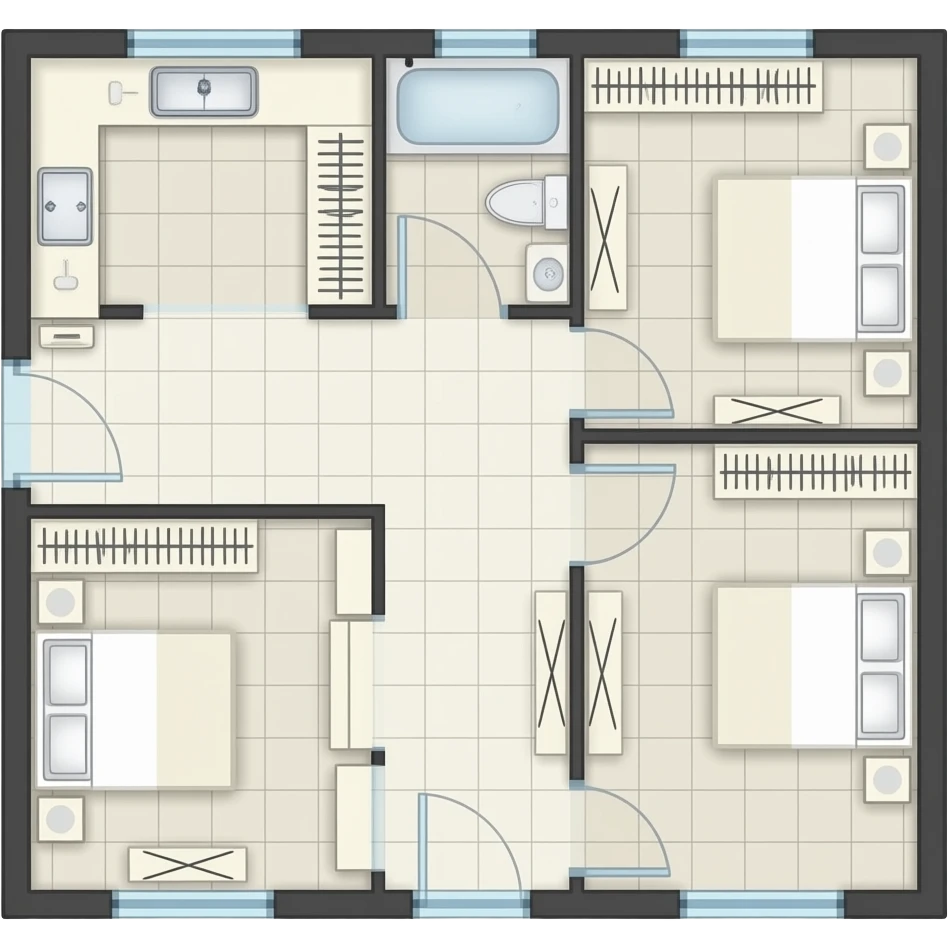 floor plan white paper drawin emoji