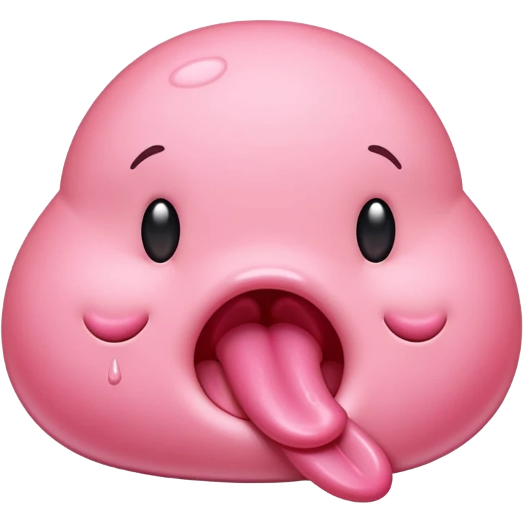 Tongue in my butt emoji