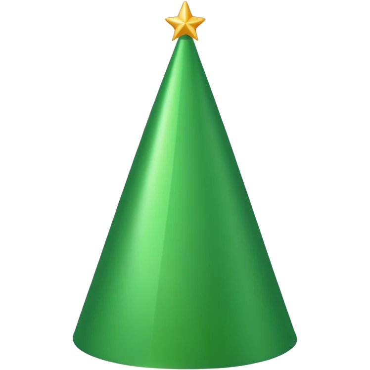 a green Birthday hat emoji