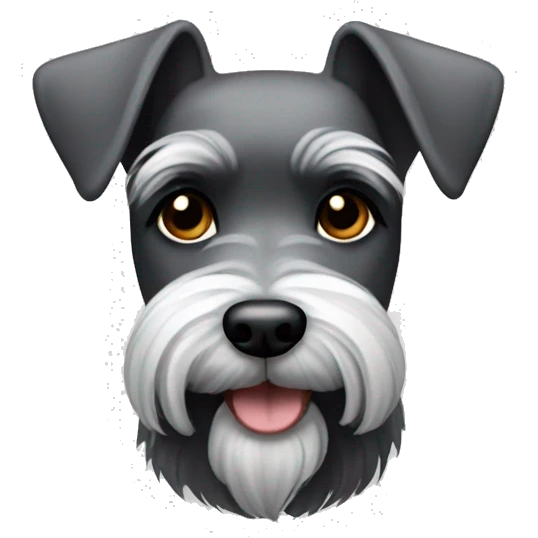 Miniature schnauzer  emoji