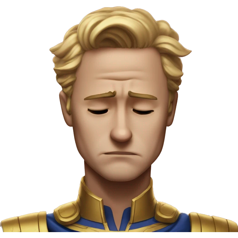 homelander crying after seethis he is jeauos and sad  emoji