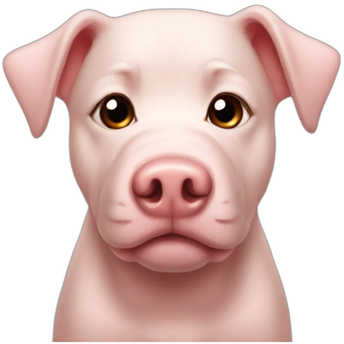 pig + dog emoji