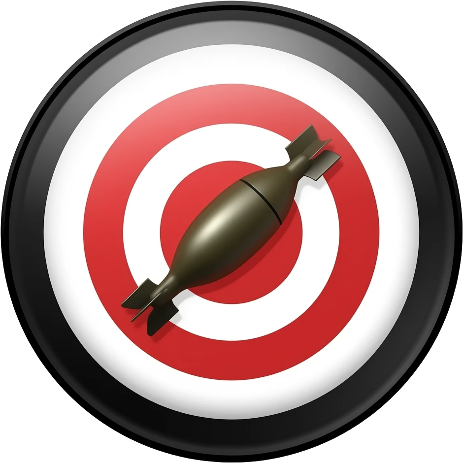 WWII bomb target emoji